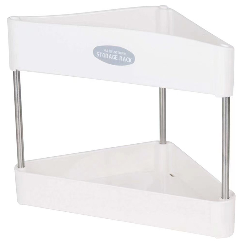 Countertop Kitchen Condiment Storage Rack Bathroom Storage Rack Cosmetic Shelf Triangle Seasoning Bottle Storage Box