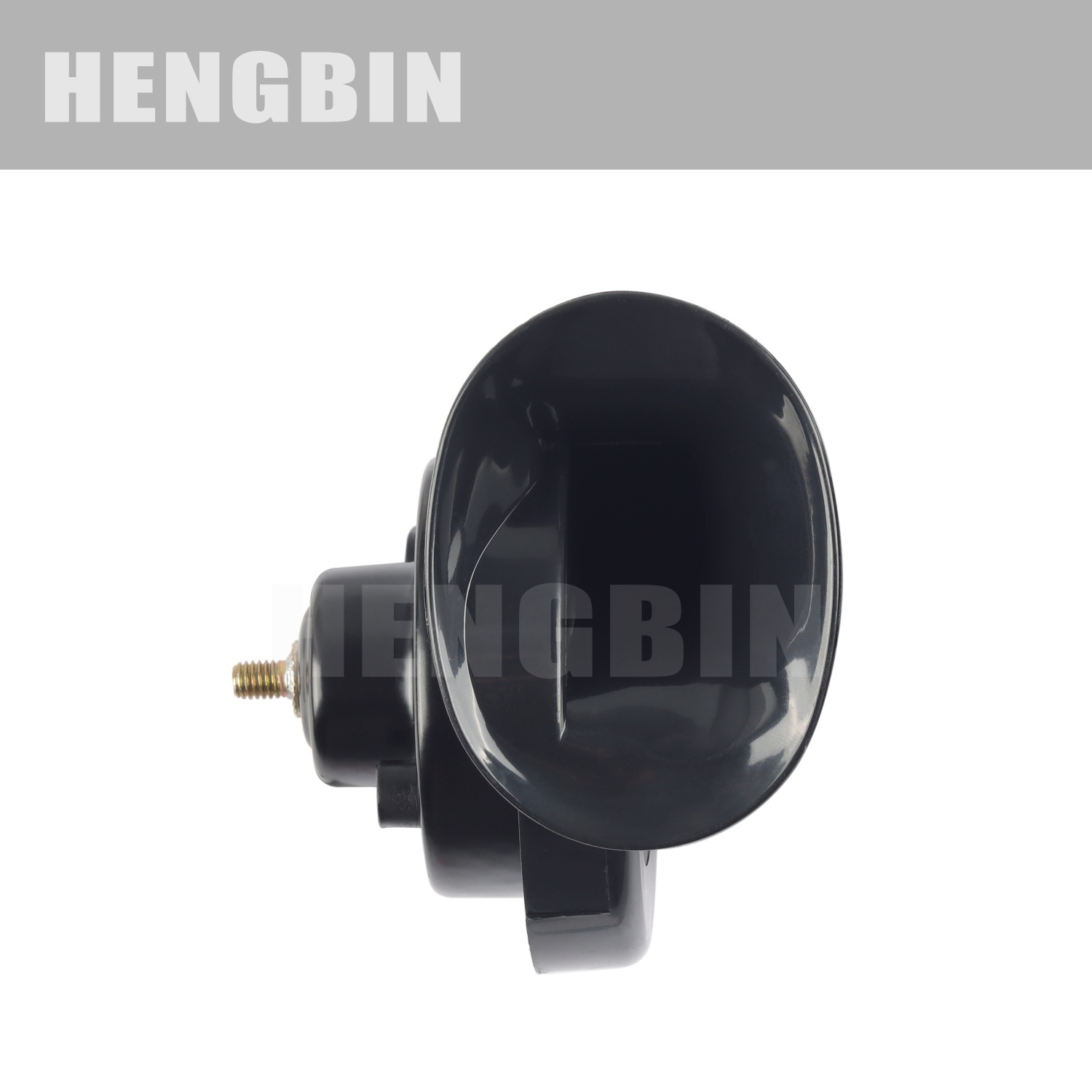 Car Snail Horn Manufacturer Wholesale Motorcycle Modification 12V High and Low Two-Tone Whistle Electric Horn Single Pack 12V