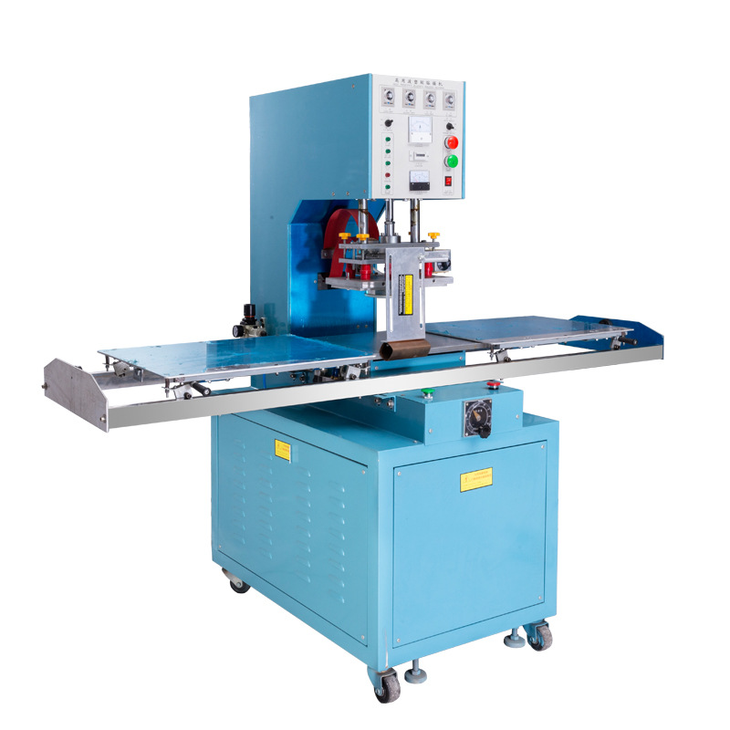 Push Plate Single Head High Frequency Fusion Machine Pvc Tool Blister Packaging Sealing Machine 8Kw High Frequency Heat Sealing Machine Manufacturer