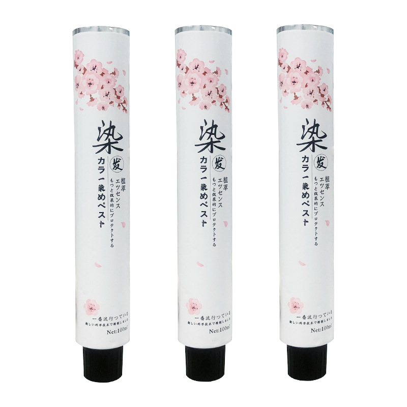 Алюминиевая трубка для краски, упаковка для волос, жестяная фабрика