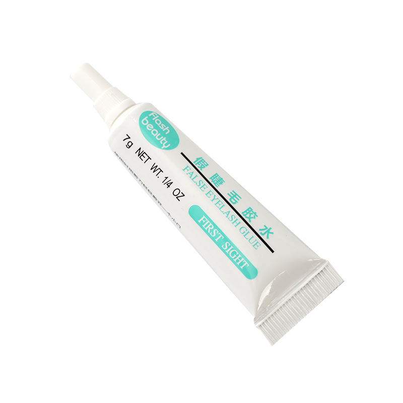 Factory spot 7g false eyelash glue transparent seamless double eyelid glue lasting firm low stimulation eyelash glue