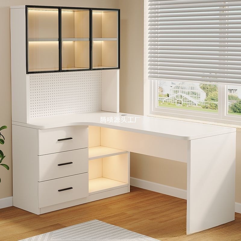 Прямые продажи от производителя, угловой стол, домашний стол, книжная полка, интегрированный простой стол для учебы