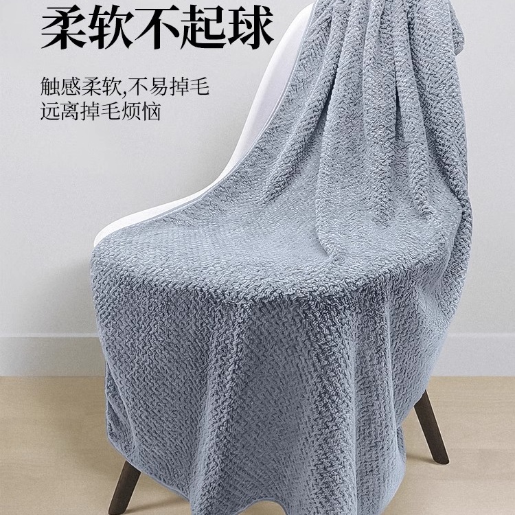 Bath Towels for Men and Women at Home Are More Absorbent Than Pure Cotton, Quick-Drying and Thickened, Adult Couples Bathing Coral Velvet Towel Wraps