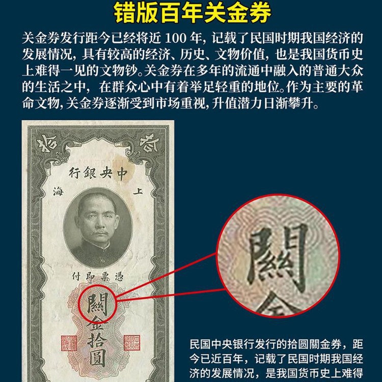 The Beauty of Fluorescent Wrong Version Fluorescent Banknotes and Coins Collection Complete Version Collection Book Commemorative Gift