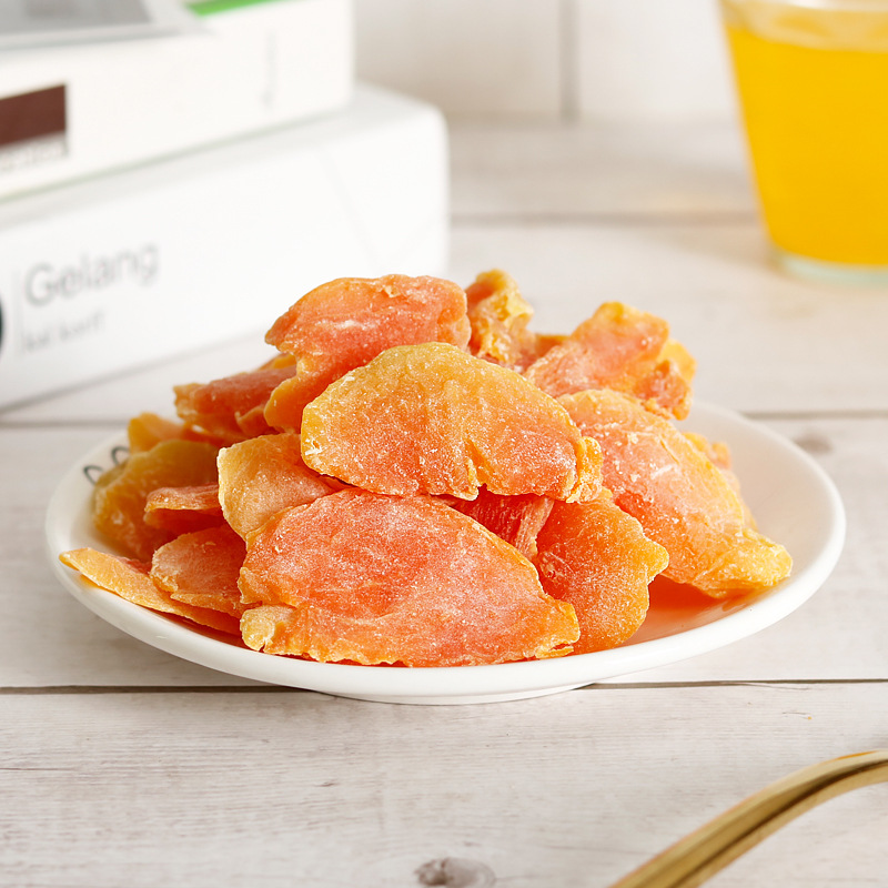 Factory Direct Supply Bulk red heart dried papaya red heart dried papaya slices leisure candied fruit dry supply sufficient