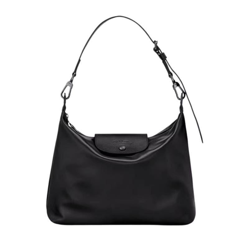 France's New Longxiang Hobo Armpit Cowhide Bag Satchel Shoulder Tong Meng Cross-Body Armpit Bag Large Capacity Tote Bag