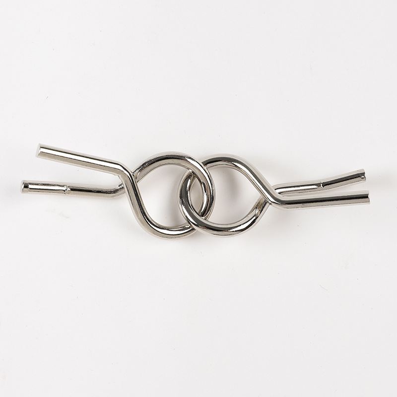 Intelligence buckle M buckle metal wire disassembly unlock stall small toys classical smart toys spot wholesale