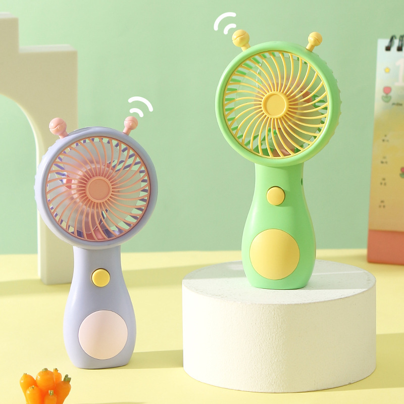 Handheld Snail Small Fan USB Charging Portable Small Fan Cute Fun Cartoon Snail Handheld Fan
