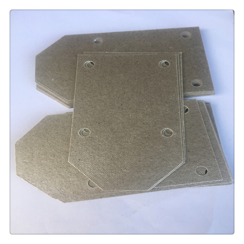 High-Temperature Resistant Hair Dryer Insulation Mica Pad Insulation Material Processing Parts White Mica Sheet Accessories Supply