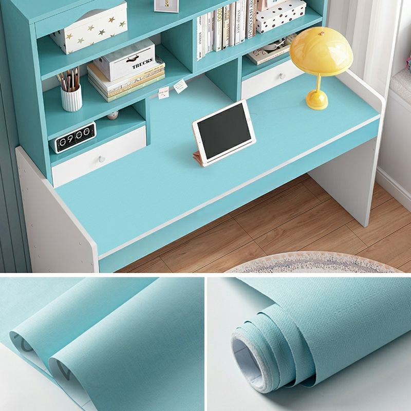 Dormitory Desktop Sticker College Students' Dormitory Table Desk Wardrobe Refurbished Wallpaper Self-adhesive Waterproof Table Sticker Ping Run