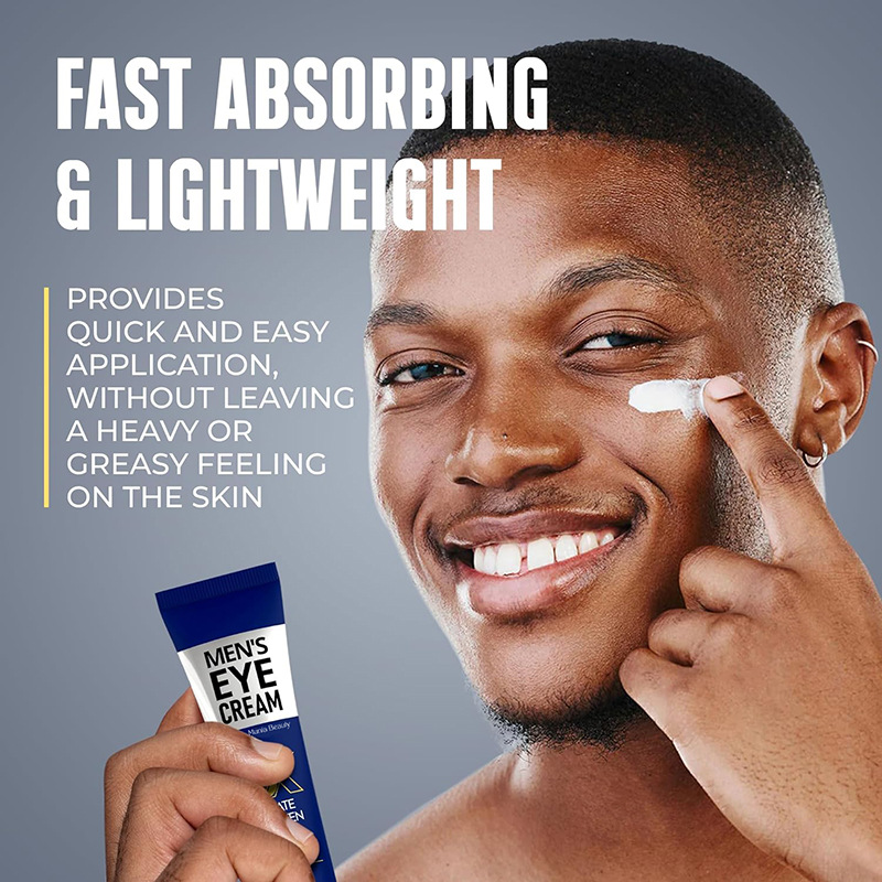 Cross-border Men's Caffeine Eye Cream Firming Eye Area Fades Fine Lines and Improves Dark Circles Caffeine Eye Cream