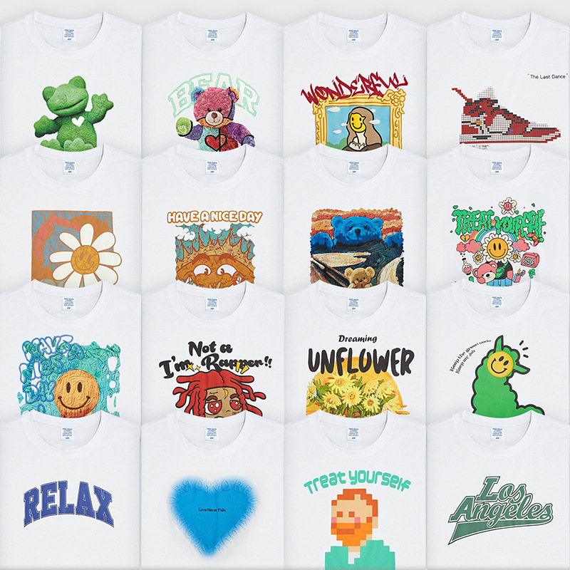 Jiizhan DIY | Men's T-Shirts, Sweatshirts, Drawings and Samples, Multi-Tech Pattern Fabrics, Spiritual Brand