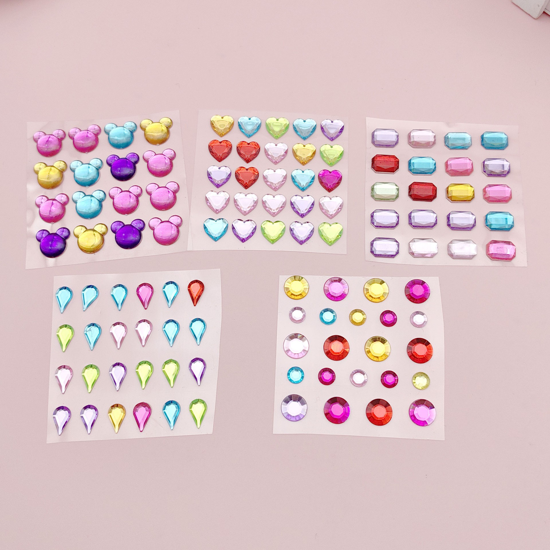 Amazon's Popular Handmade DIY Stickers, Acrylic Diamond Stickers, Photo Frame Decoration Accessories, Materials, Cultural Creativity