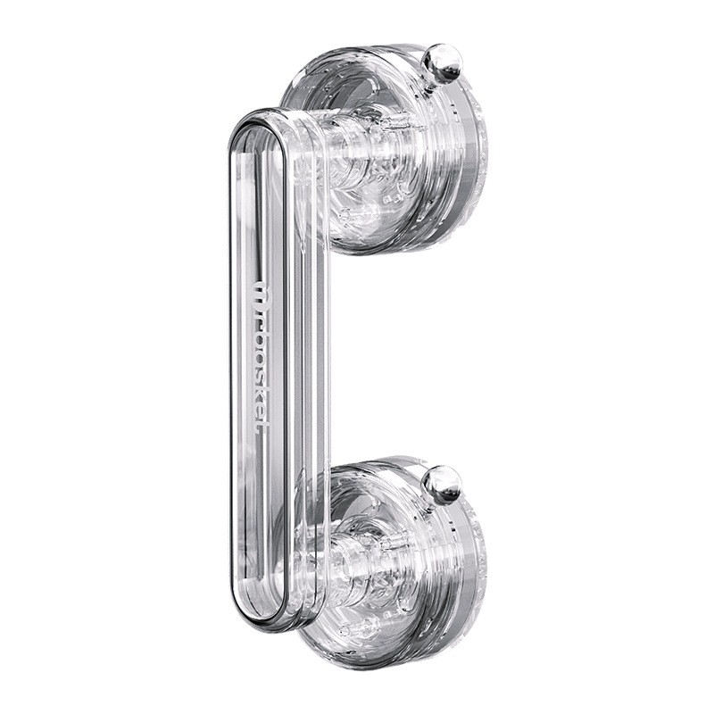 Suction cup glass door handle non-perforated toilet bathroom sliding door strong armrest window cabinet door refrigerator handle