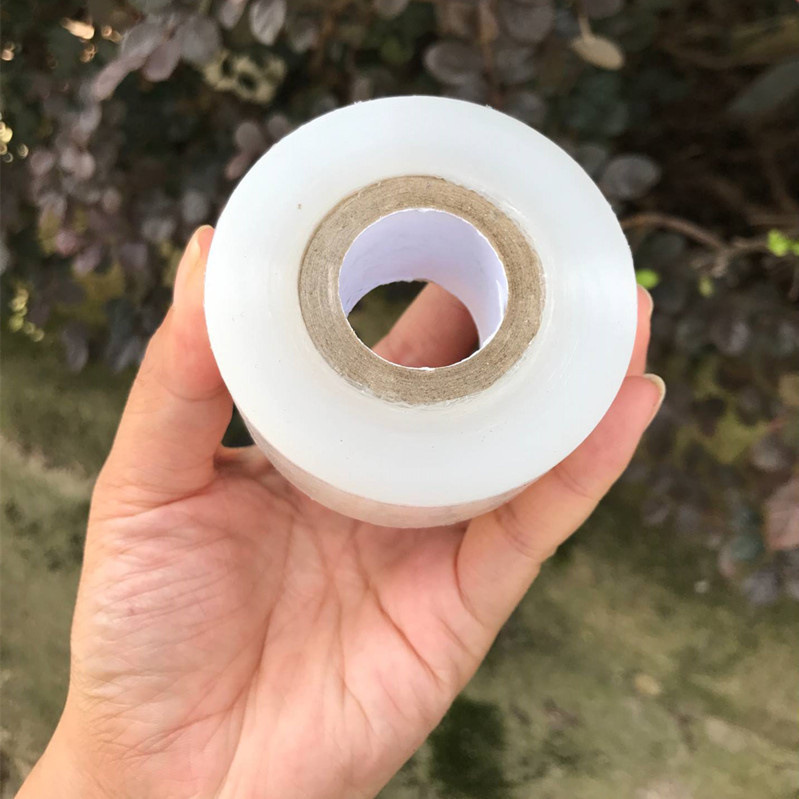 Grafting film PE plastic film stretch film self-adhesive fruit tree grafting film wrapping tape 3cm small roll wrapping film manufacturers