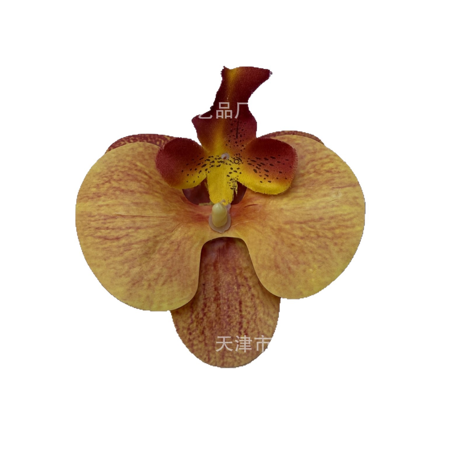 Single Head 3D Phalaenopsis Simulation European Style Butterfly Flower Hair Clip Hair Clip Hair Accessories DIY Headdress Duckbill Clip Side Clip