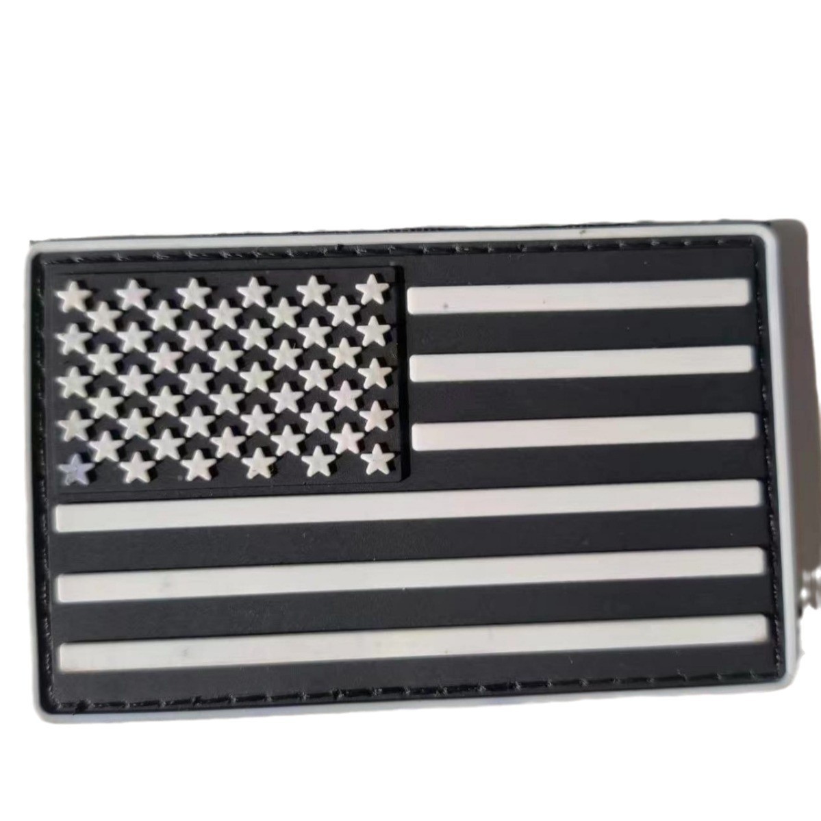 Производители в наличии дрип ПВХ мягкий резиновый национальный флаг шитье велкро американский национальный флаг резиновая печать