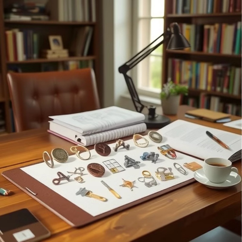 Children's Toys Wholesale Alloy Luban Lock Educational Toys Horseshoe Lock Unlocking Set Cage Puzzle Grenade Key