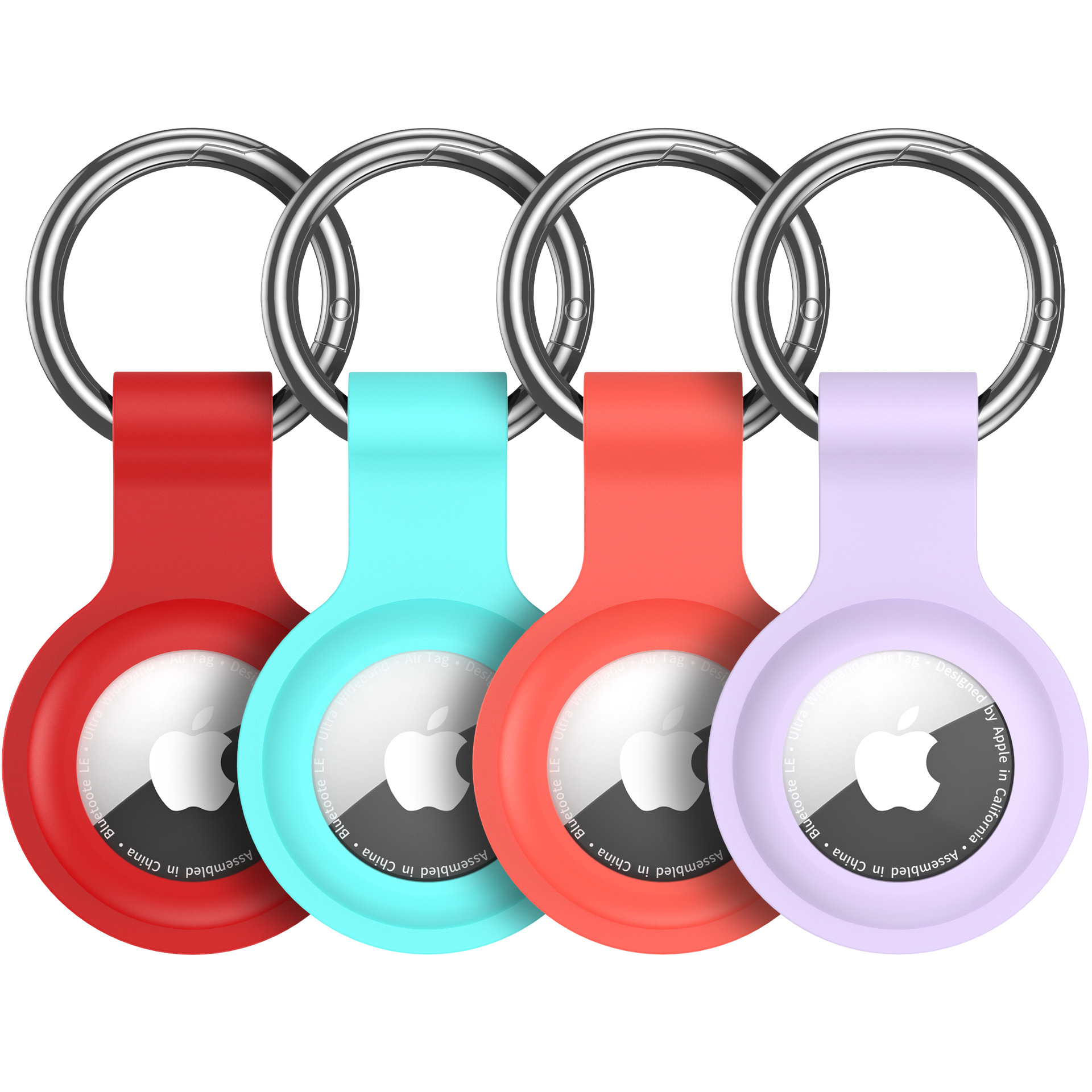 Suitable for Apple Airtag2 Protective Case Apple Airtag Silicone Positioning Tracker Portable Anti-Lost Protective Case