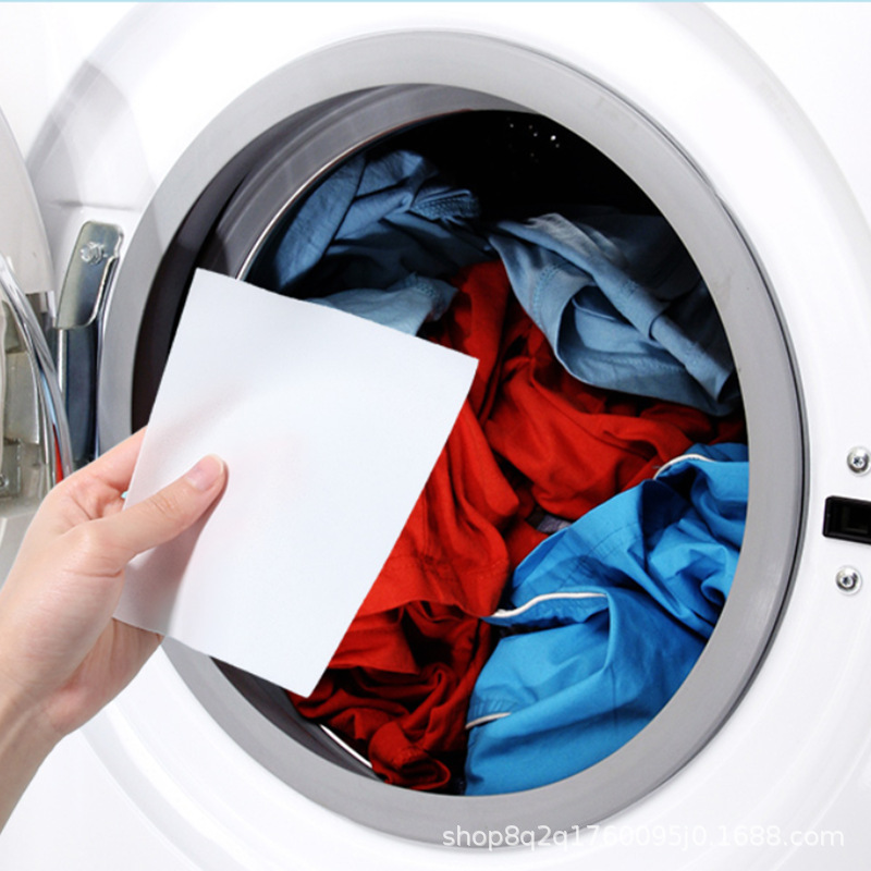 Xingya white color clean water laundry piece perfume flavor machine hand washing laundry to laundry bubble paper manufacturer