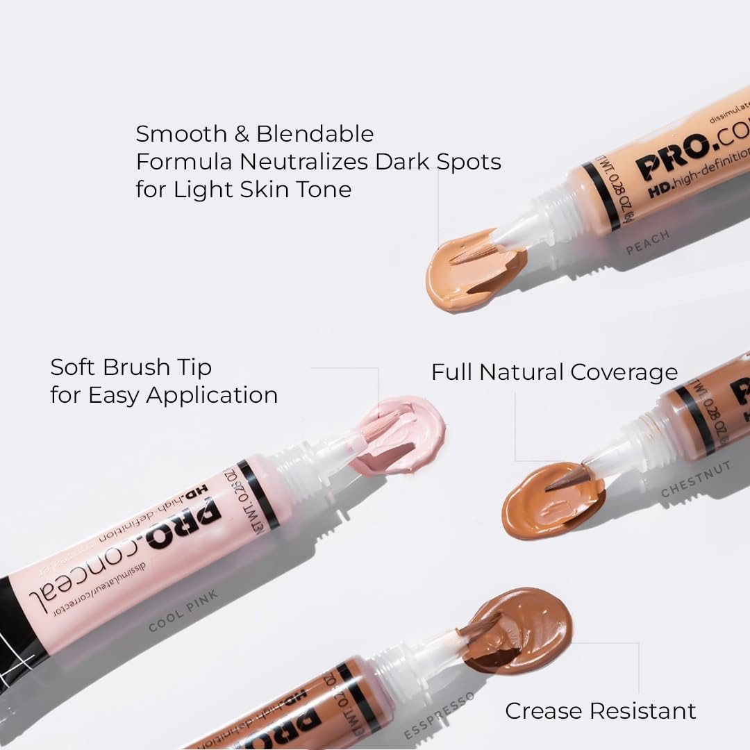 Cross-border MICOLOR Facial Concealer Multi-color Waterproof Long-lasting Hose Repair Brightening Highlight Cross-border Special Supply
