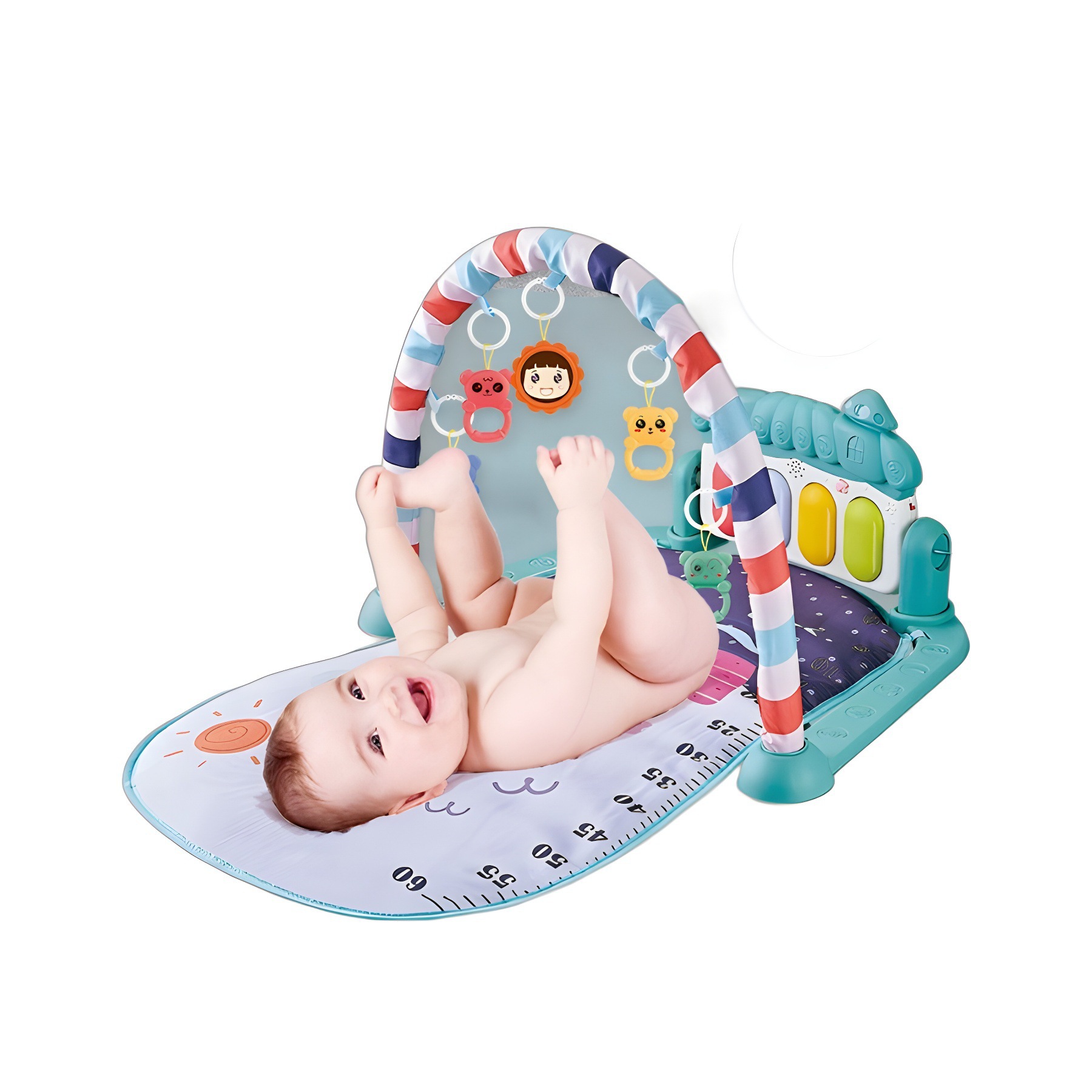 Baby Fitness Rack Music Pierone Toy 0-36 Months Newborn Baby Piano Game Mat Pierone Pierone
