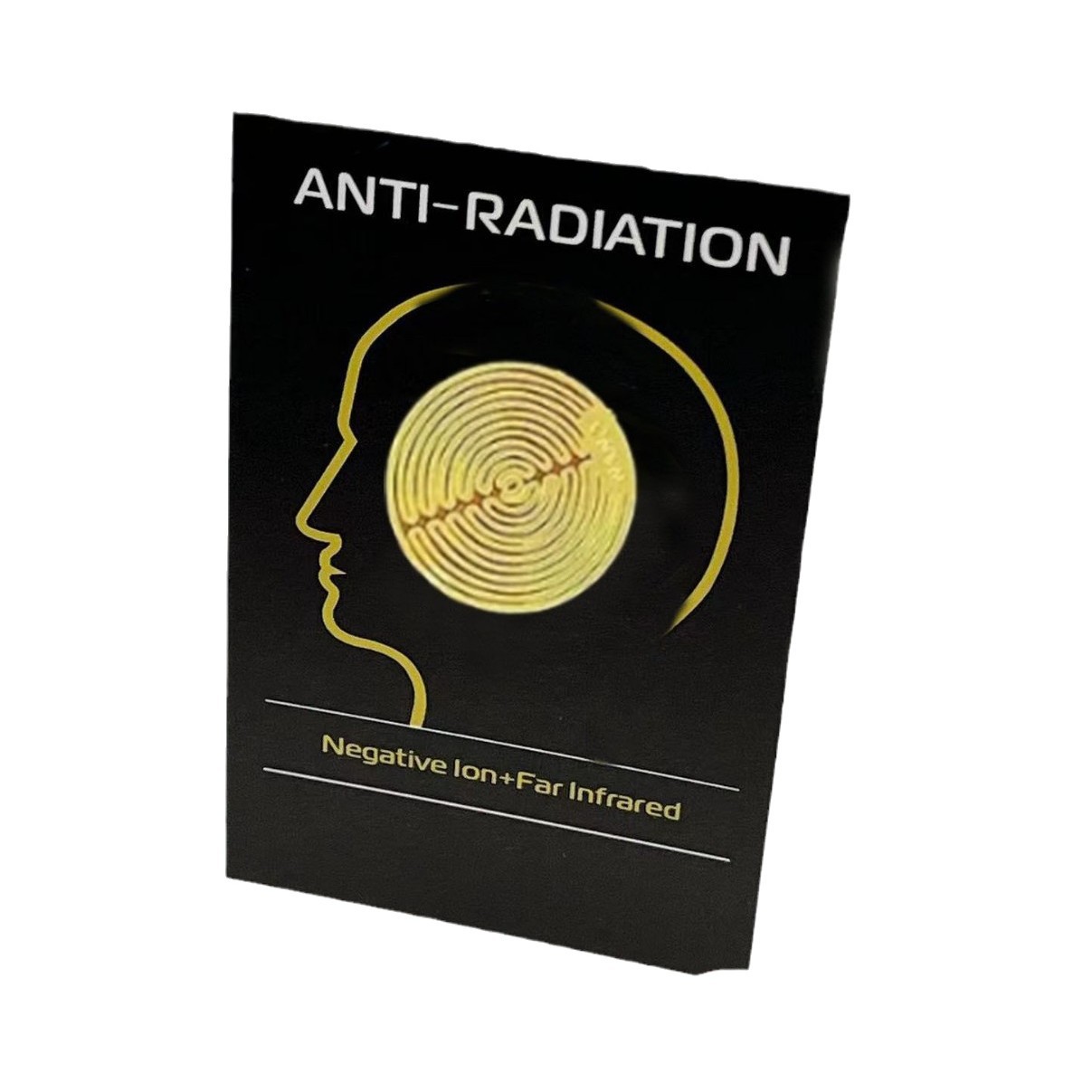 Composite energy shield mobile phone sticker negative ion far infrared radiation protection mobile phone sticker unit price includes products and packaging