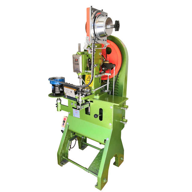 Fully Automatic Tag Eyelet Machine for Punching Bags and Shoe Uppers, Belt Double-Sided Buckle Shoe Eyelet Machine, Air Eyelet Machine