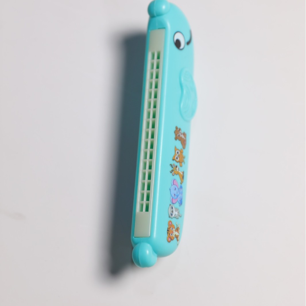 Children's cartoon harmonica 16-hole organ musical instrument toy blowing toy washable baby early education training breath
