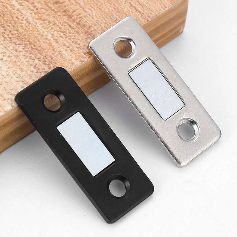 Cabinet door invisible magnetic suction punch-free sliding door strong magnetic cabinet magnetic suction door suction punch-free touch beads