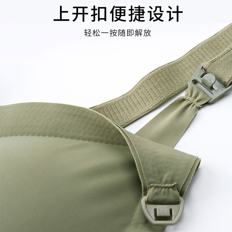 One-piece skin-friendly breast-feeding bra with front buckle for pregnant women's underwear bra seamless breathable and comfortable
