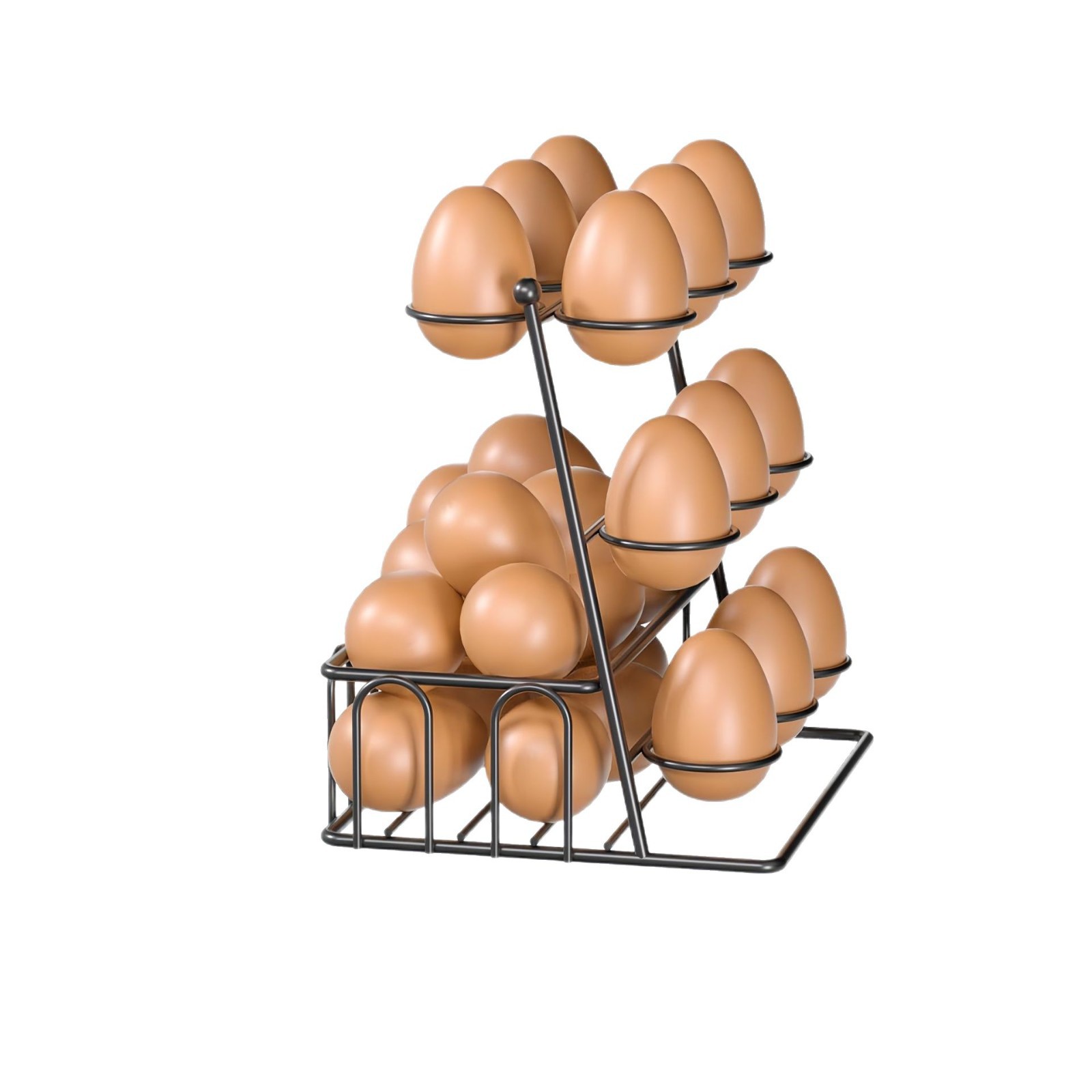Cross-border metal iron food shooting props Nordic simple kitchen refrigerator restaurant creative egg rack egg holder