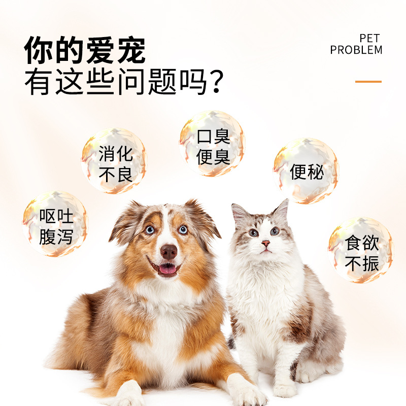 Pet Probiotics Maintains Intestinal Flora and Balances General Probiotics for Dogs and Cats