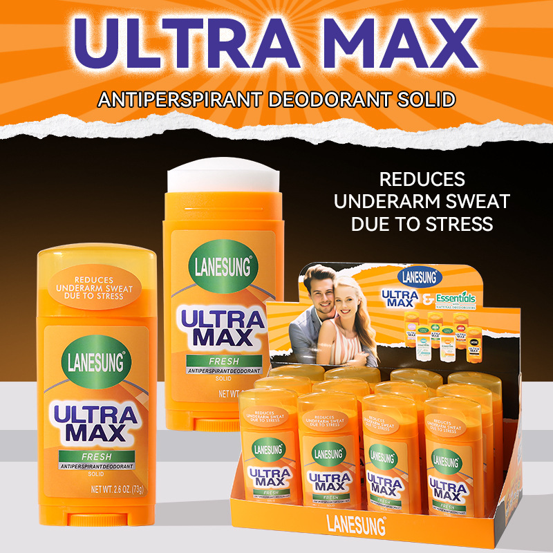 Кросс-бодерный антиперспирант-стик с английским ароматом 73г УЛЬТРАМАКС длительный аромат освежающий