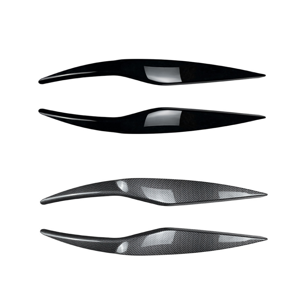 Suitable for 2008-2012 Ford Fiesta Fiesta Mk6 Mk7 Headlight Car Light Eyebrow Car Sticker Modification Parts