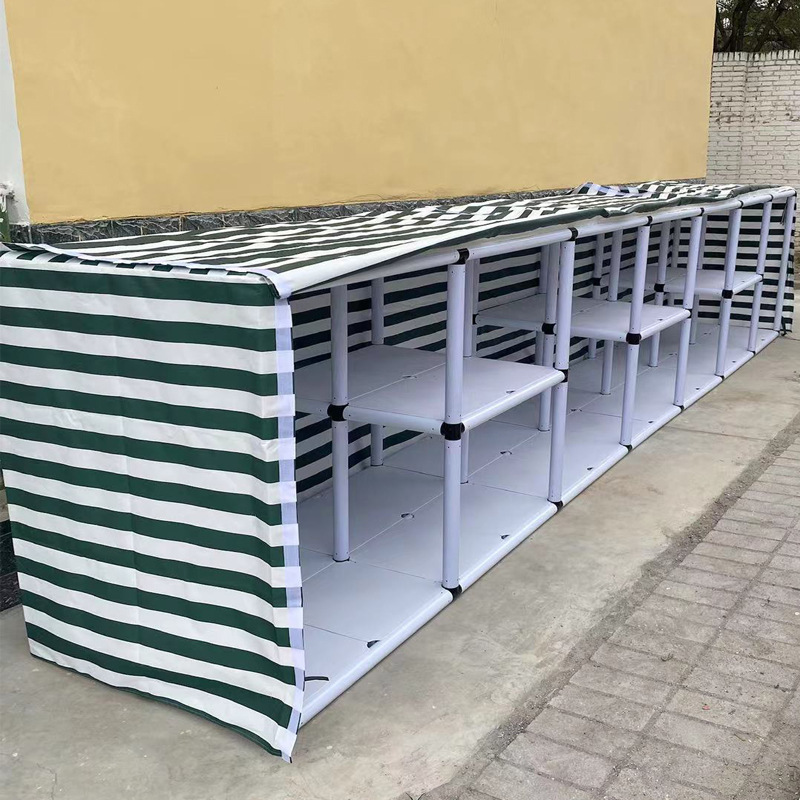 Toddler Locker Rainproof Children's Storage Rack Building Block Mobile Storage Cabinet Kindergarten Outdoor Equipment Toy Storage