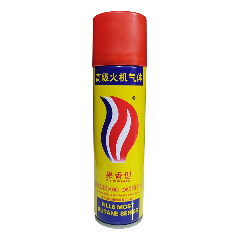 Gas Tank Butane 200ml 152ml Fruity Lighter Universal Gas Inflatable Lighter Wholesale