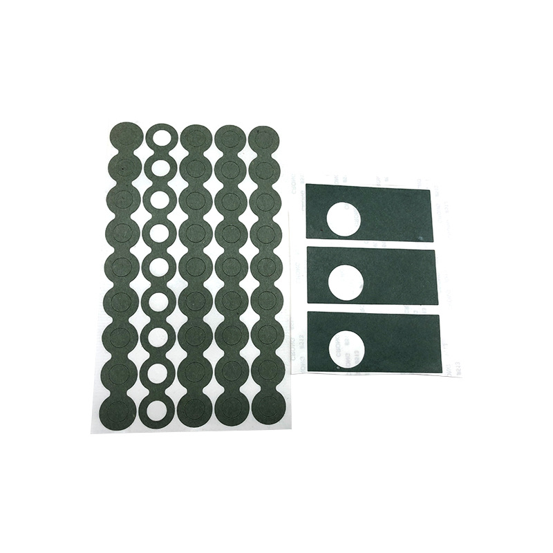 Die-Cut Flame-Retardant Barley Paper Insulation Material 0.1-0.5mm Size Cutting Motor Lithium Battery Customization