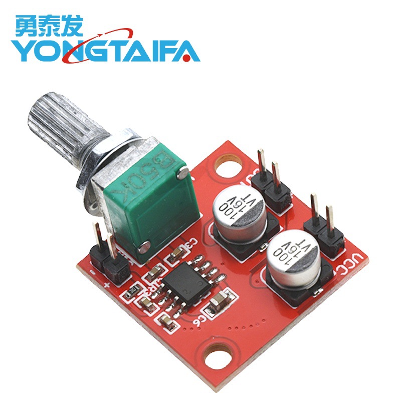 LM386 electret microphone amplifier board microphone pickup module can drive headphones and low-power speakers