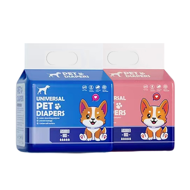 Dog Diapers, Pet Diapers, Absorbent Pet Menstrual Pants, Breathable Disposable Dog Physiological Pants, Special Pee Pads