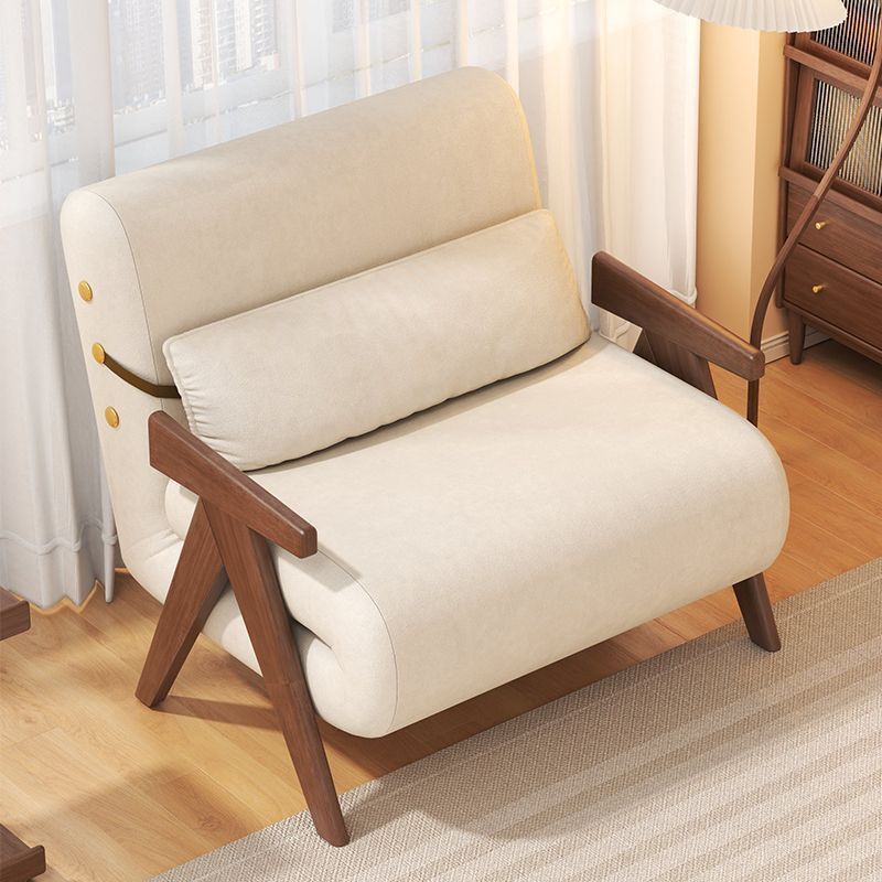 Folding Sofa, Household Multifunctional Sofa Bed, Solid Wood, Small Apartment, Dual-Use, One Piece, Free Shipping, One Piece, Export