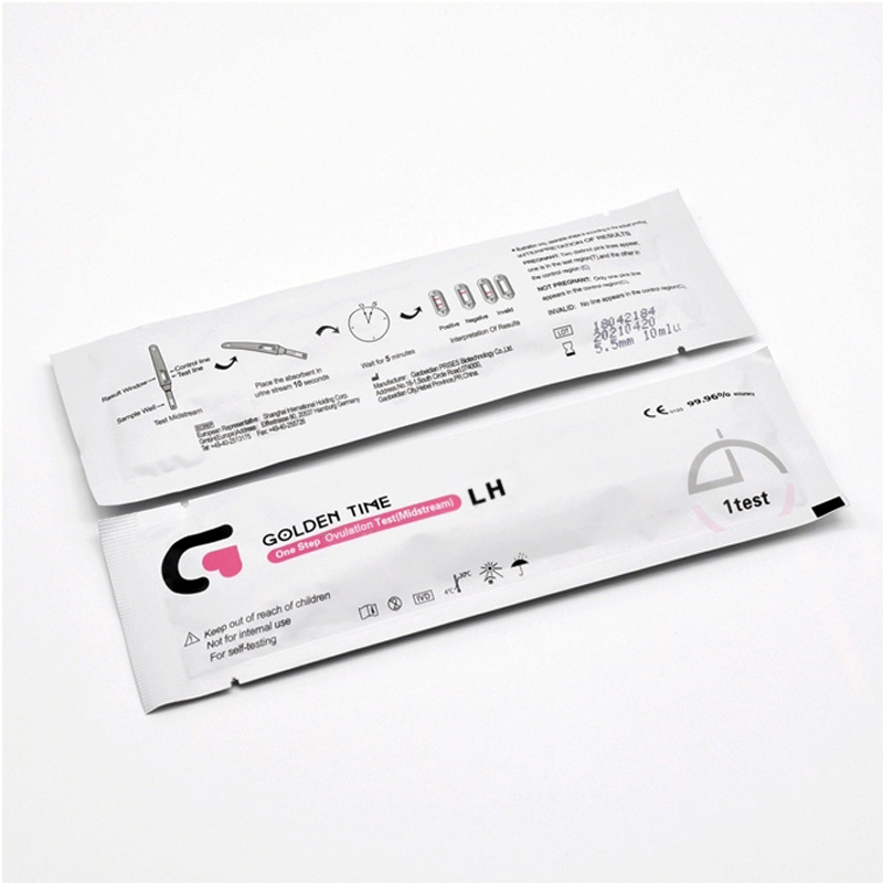 Golden Time Ovulation Lh Test Paper, High-Precision Pregnancy Preparation Ovulation Test Pen, Supports Cross-Border Export
