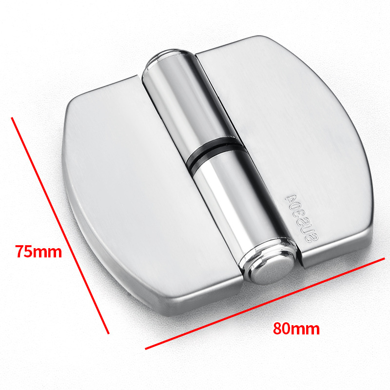 Public toilet partition accessories hardware thickened 304 stainless steel automatic door closing hinge lifting release hinge