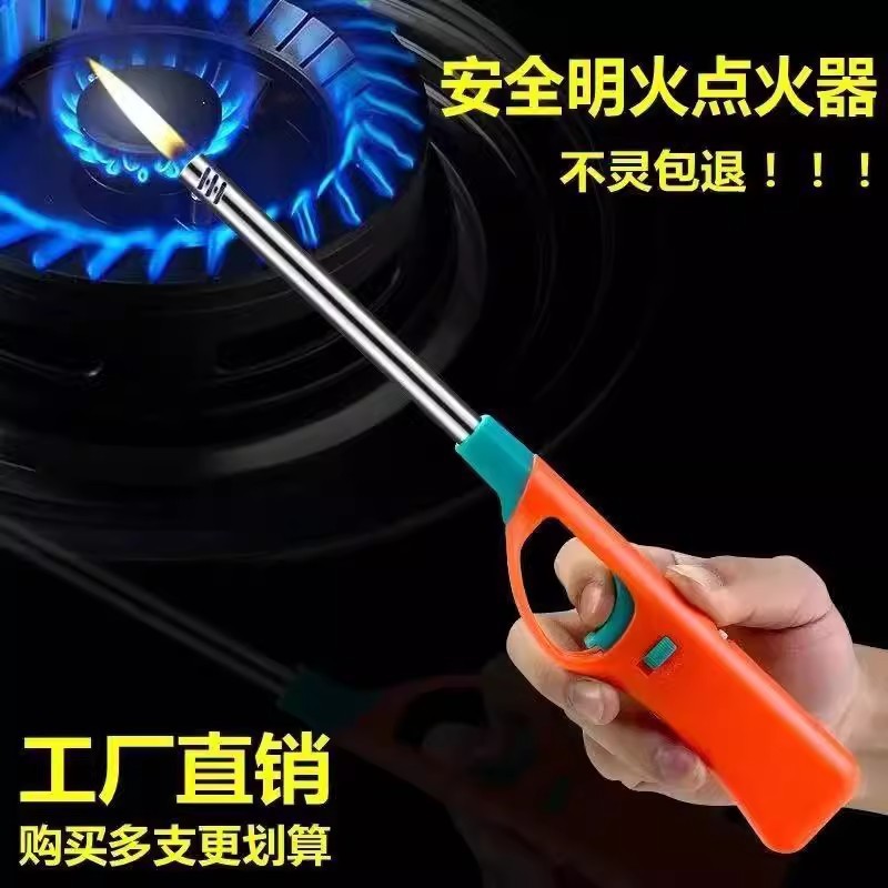 Ignition Gun Digital Igniter Gas Stove Natural Gas Home Kitchen Extended Durable Long Mouth Lighter Open Flame