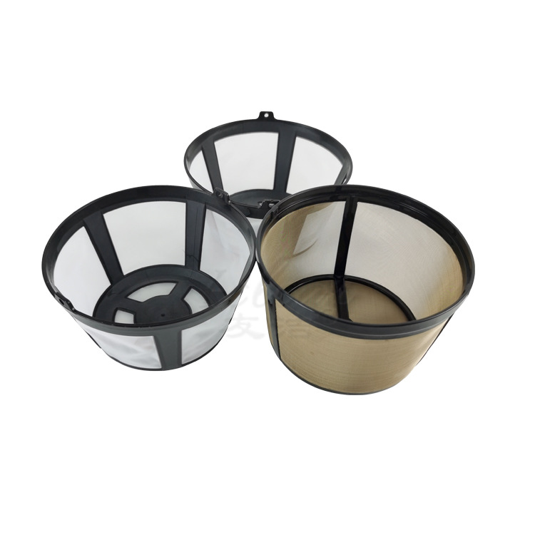 Coffee Machine Gold Filter, Carefully Selected Gold 304 Stainless Steel Mesh Tea Brewer Filter, Bubble Tea Mesh, Quick Filter, Hand Brewing