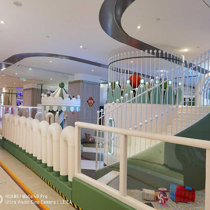 Children's Fun Parent-Child Playground Equipment Customized Processing Shopping Mall Supermarket Playground Adult and Children's Play Facilities