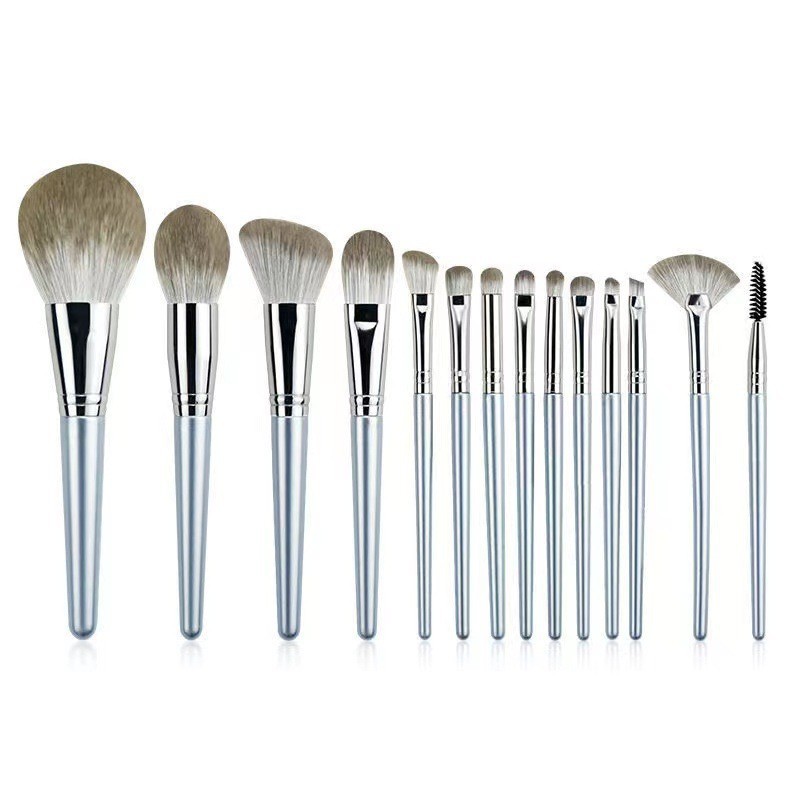 14 new makeup brush suit soft hair beauty tools beginners loose powder brush foundation brush blush brush in stock