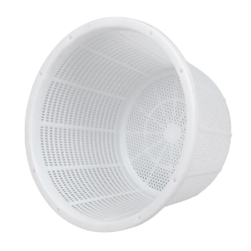 Ultra-Thick Mud Screw Basket Item Storage Basket Cold-Resistant and Heat-Resistant Vegetable Seafood Aquatic Transport Basket Plastic Box Round Basket New