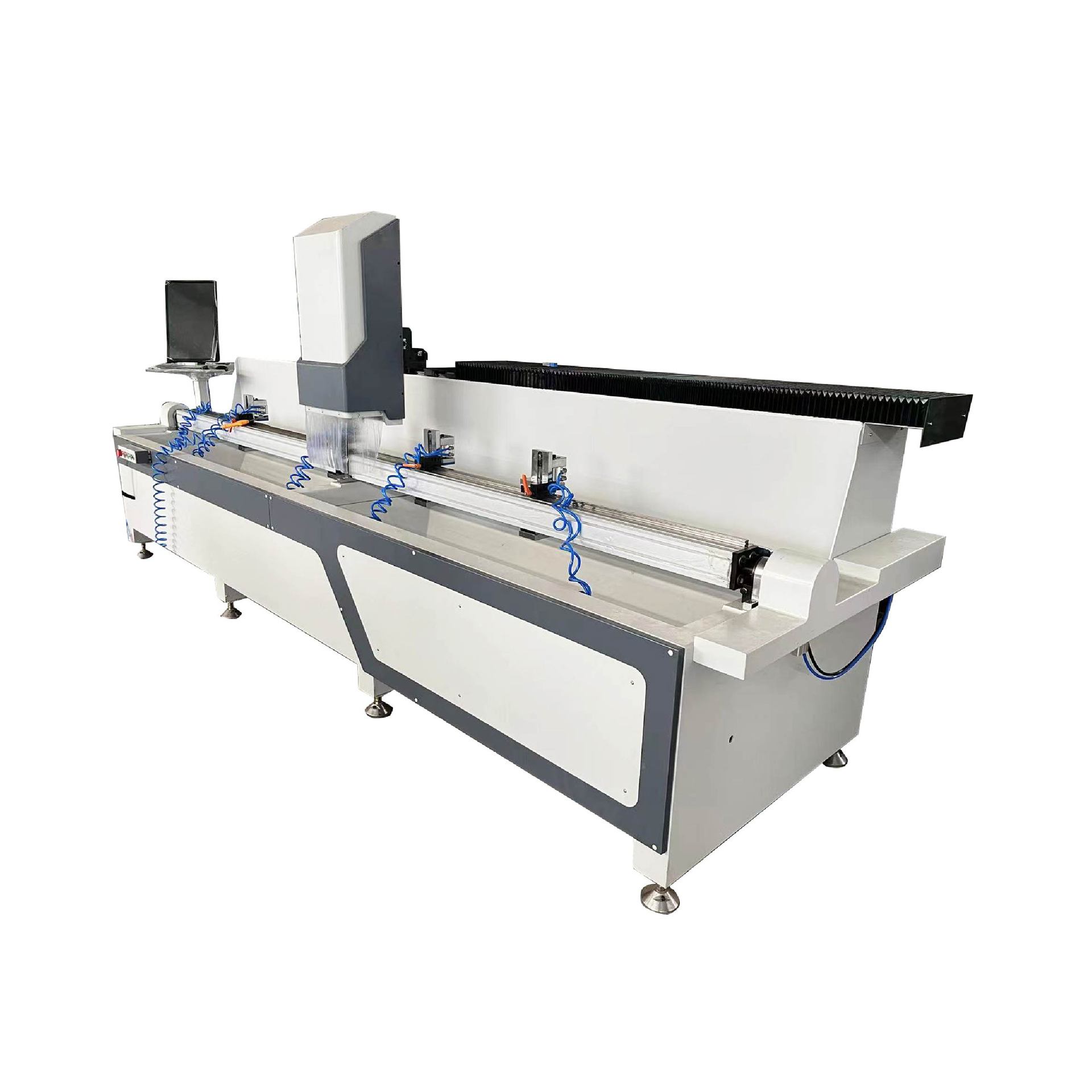 Cnc Drilling and Milling Machine Aluminum Profile Processing Equipment Cnc Drilling and Milling Center Aluminum Door and Window Double Head Cnc Drilling and Milling Machine