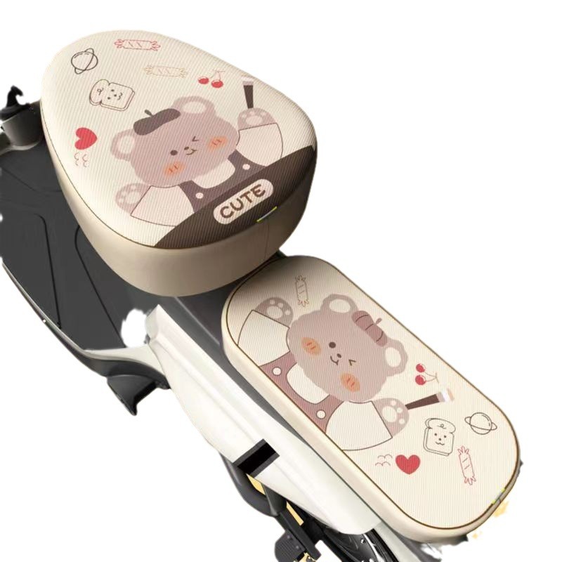 Waterproof Sunscreen Electric Car Cushion Cover Seat Cover Battery Bicycle Seat Cover Yadi Emma Motorcycle Seat Cover